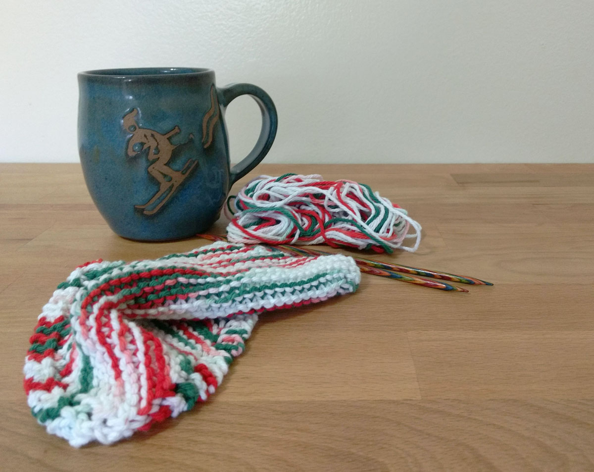 Christmas Dishcloth