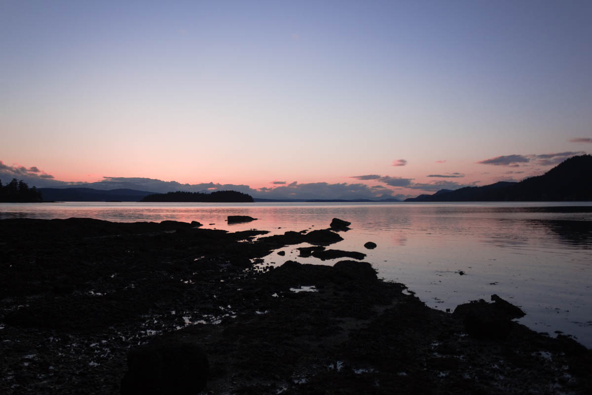 Sunset on Galiano Island